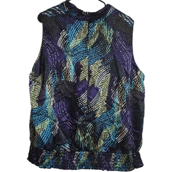 Cato Multicolor Patterned Top - Picture 5 of 7